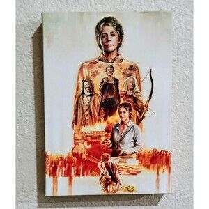 The Walking Dead Supply Drop Exclusive Carol 6.5x9 Canvas Collection Art Print